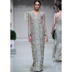 Light Teal Scilla Party Wear