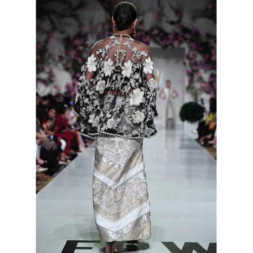 Black and White Scilla Kaftan Black and White Scilla Kaftan