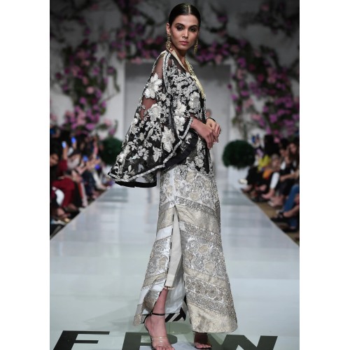 Black and White Scilla Kaftan Black and White Scilla Kaftan