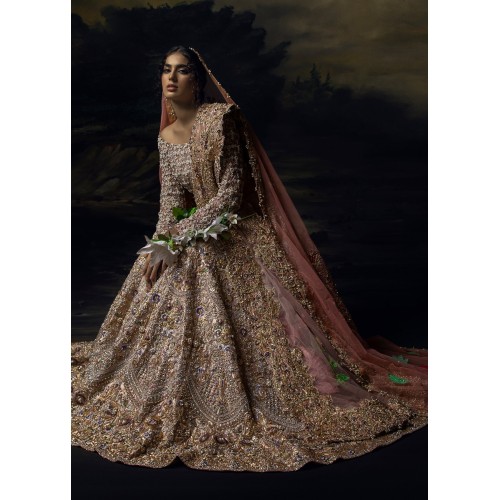 Bubble Gum Adonis Lehenga