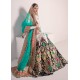 White Adonis Lehenga