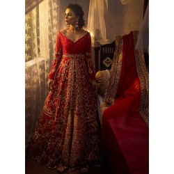 Red Adonis Lehenga