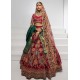 Deep Cardinal Adonis Lehenga Choli