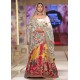 Fire Engine Red Adonis Lehenga