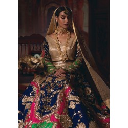 Penn Blue Adonis Lehenga Penn Blue Adonis Lehenga