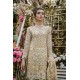 Peach Yellow Argus Lehenga