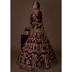 Berry Adonis Lehenga