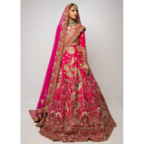 Radical Red Adonis Lehenga