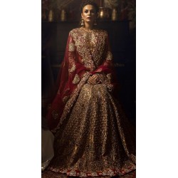 Goldenrod Adonis Lehenga