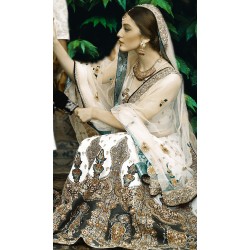 White Adonis Bridal Lehenga