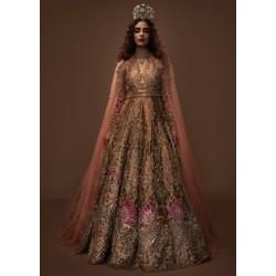 Vivid Tangerine Adonis Gown