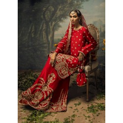 Fire Engine Red Adonis Party Wear