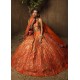 Orange Adonis Lehenga