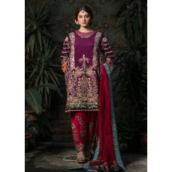 Pansy Purple Adonis Shalwar Kameez