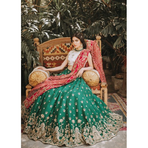 Generic Viridian Adonis Lehenga Generic Viridian Adonis Lehenga