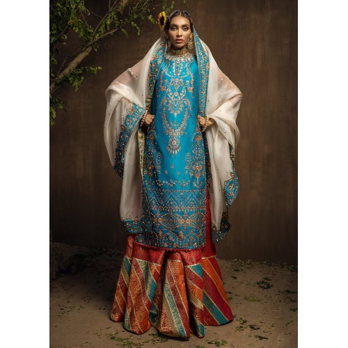 Ball Blue Adonis Chatta Pati Sharara