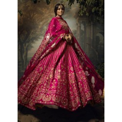 Cerise Adonis Lehenga Choli