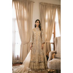 Peach Argus Lehenga