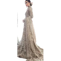 Light Tan Freesia Lehenga
