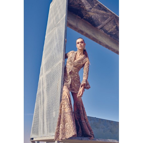 Fawn Freesia Party Dress