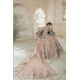 Dark Apricot Freesia Lehenga