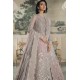 Silver Gray Freesia Lehenga