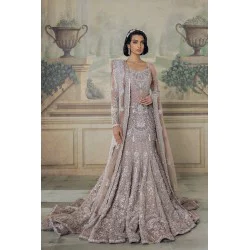 Rosy Brown Freesia Lehenga