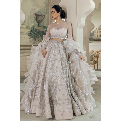 Seashell Freesia Lehenga