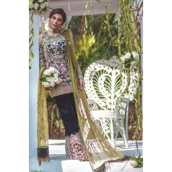 MSU Green Freesia Evening Dress