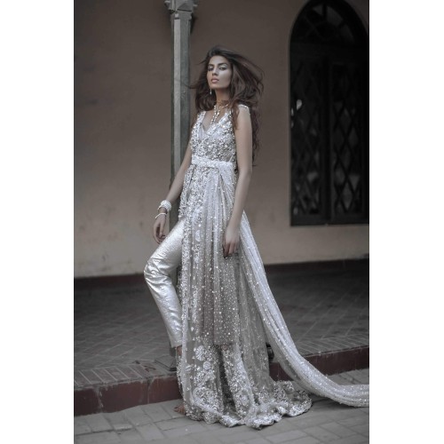 Silver Freesia Gown