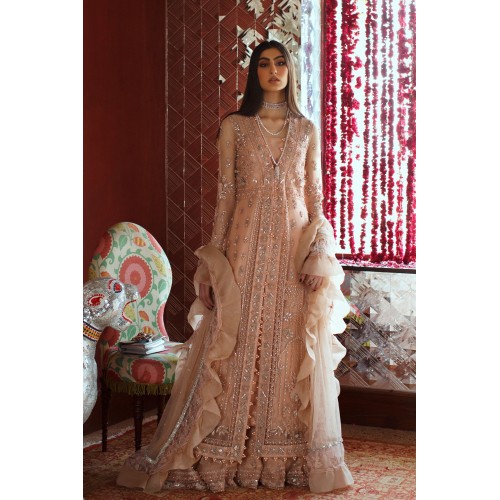 Atomic Tangerine Freesia Sharara