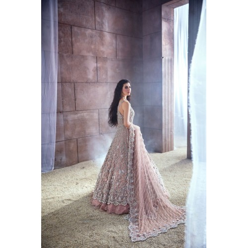 Amaranth Pink Nerine Lehenga