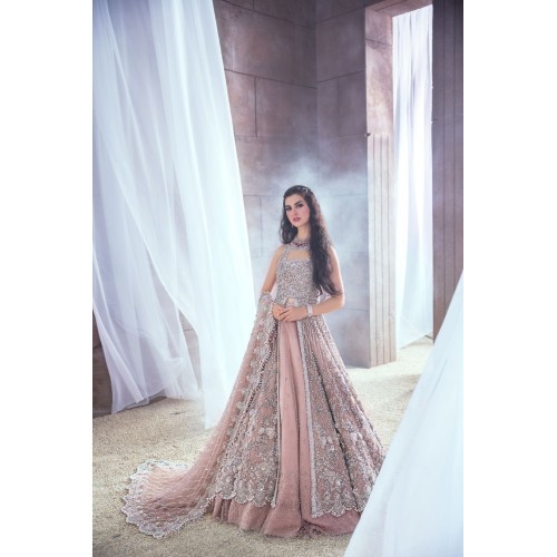 Amaranth Pink Nerine Lehenga