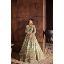 Celadon Nerine Lehenga