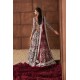 Chocolate Cosmos Nerine Lehenga
