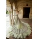 Yellow Green Crayola Nerine Lehenga Yellow Green Crayola Nerine Lehenga
