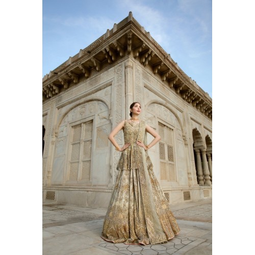 Beige Nerine Lehenga Beige Nerine Lehenga