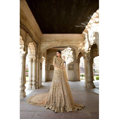 Jasmine Gold Nerine Lehenga Jasmine Gold Nerine Lehenga