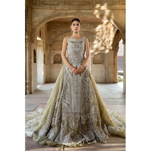 Moss Green Nerine Lehenga Moss Green Nerine Lehenga