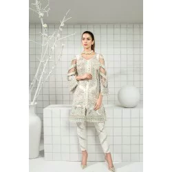 White Nerine Dress
