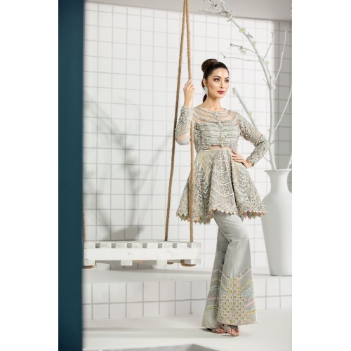 Platinum Nerine Peplum Platinum Nerine Peplum
