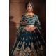 Midnight Green Nerine Lehenga Midnight Green Nerine Lehenga