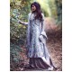 Wild Blue Yonder Flora Lehenga