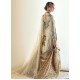 Beige Flora Gown