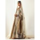 Beige Flora Gown