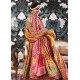 Orange Green Flora Jacket for Mehndi Mayun