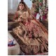 Deep Carmine Flora Gharara