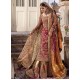 Deep Carmine Flora Gharara