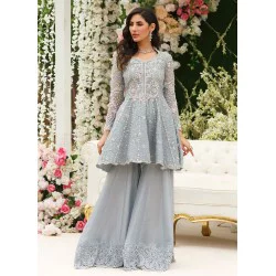 Gainsboro Flora Peplum