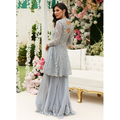 Gainsboro Flora Peplum